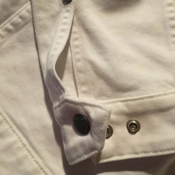 Rag and Bone Women's White Nico Denim Jacket Size S NWT - Picture 10 of 10